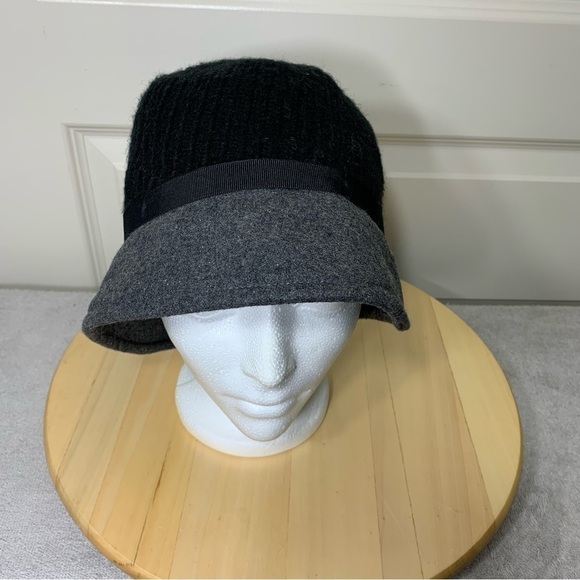 San Diego Hat Co Feminin Neutral Black Gray Knit Wool Blend Bucket Hat One Size - Picture 3 of 11